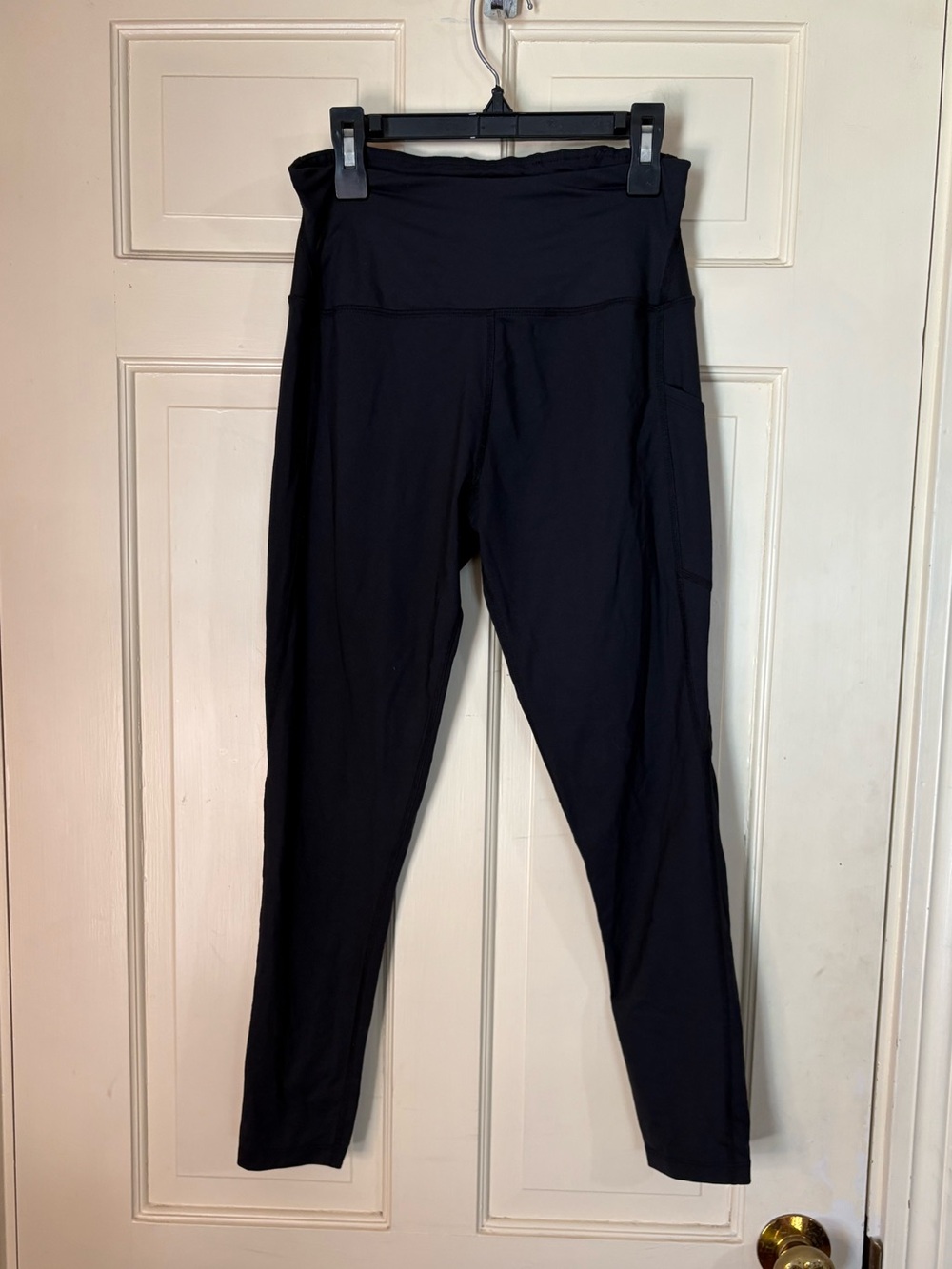 Tommie Copper Leggings Womens M Black Athleisure Yoga Gym Zinc Znergy Anti Odor